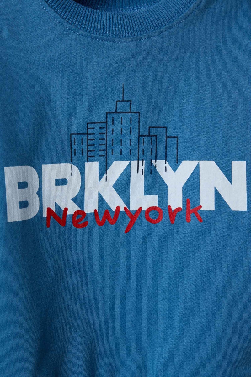 ديفاكتو سويت شيرت بيبي اولادي اوفر سايز - قطعتين - Image 3